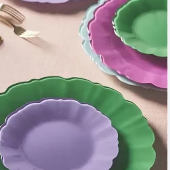 Adley pink glass side plates - Picture 15 of 16